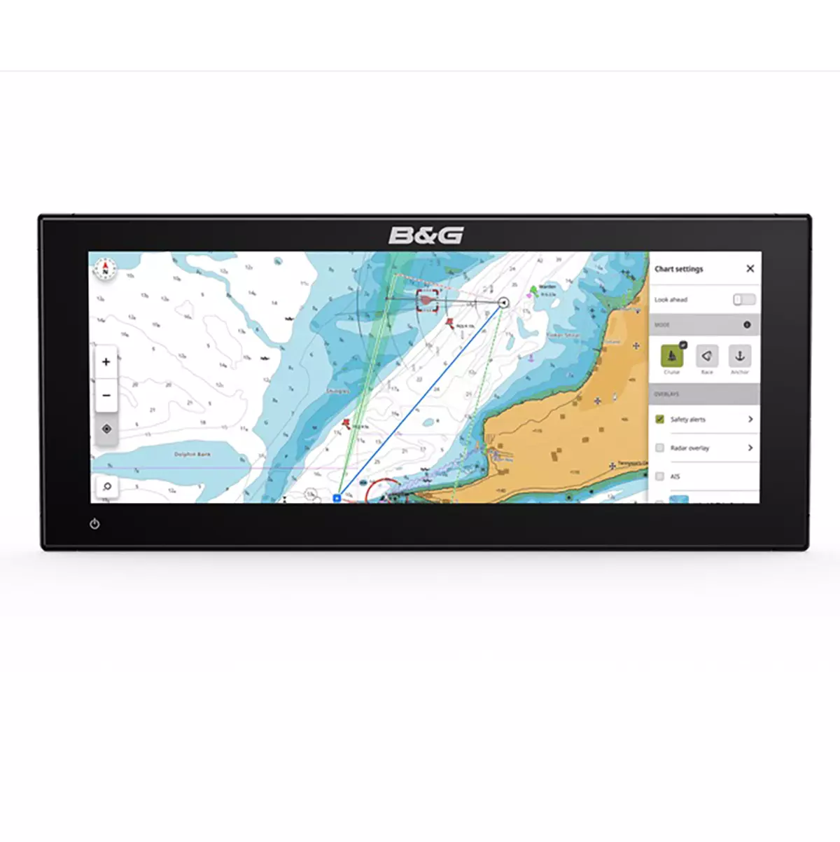BG-Zeus-S-3012-12-inch-ultrawide-SolarMAX-IPS-display-showing-high-resolution-C-MAP-DISCOVER-X-charts.webp B&G Zeus S 3012 Sailing Chartplotter - Image 1