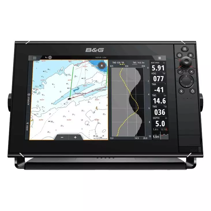 BG-Zeus3S-12-high-performance-12-inch-sailing-chartplotter-showing-tactical-SailSteer-and-Laylines-data.webp B&G Zeus3S 12 Sailing Chartplotter - Image 1