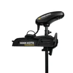 Pontoon bow-mount trolling motor with corded foot pedal