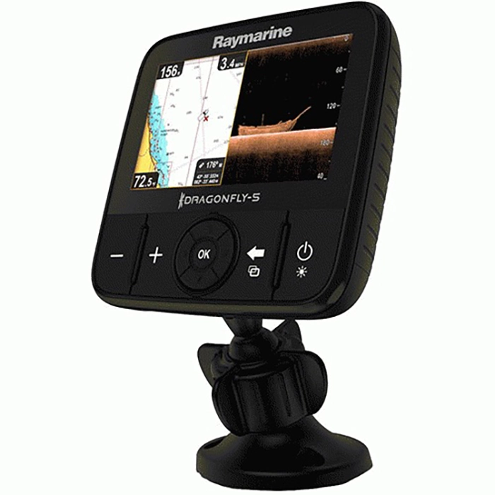 Raymarine-Dragonfly-5PRO-Combo.webp Raymarine Dragonfly 5PRO Sonar GPS Combo - Image 1