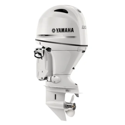 Yamaha 90HP White Outboard F90LB2